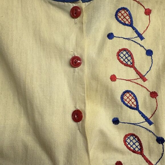 1960’s 70’s Vintage Baby/Toddler Top Tennis - Picture 2 of 5